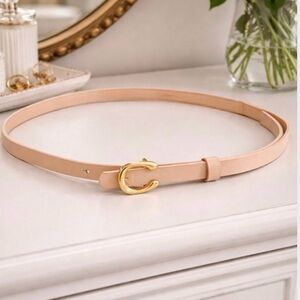 Adjustable fashion belt